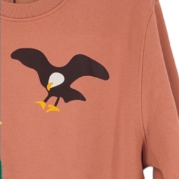 Roku Studio Stay Wild Cactus Eagle Crewneck Graphic Sweatshirt NWT Size L - Picture 9 of 9